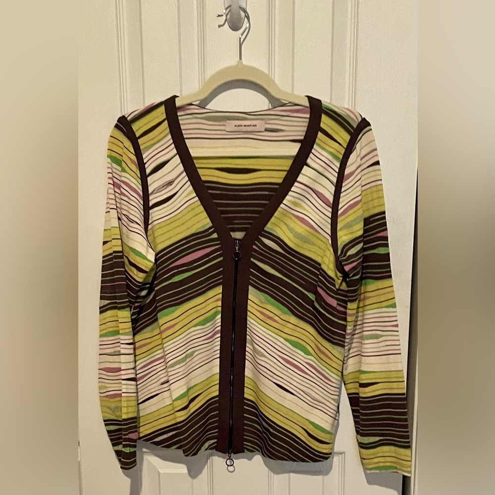 Aldomartins Zippered Olivia Sweater